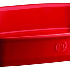 Emile Henry Burgundy Dikdörtgen 42.5x28 cm Kırmızı Fırın Kabı