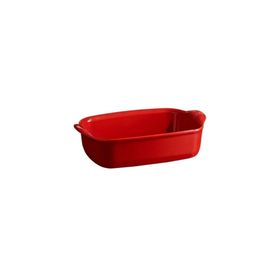 Emile Henry Burgundy Dikdörtgen 42.5x28 cm Kırmızı Fırın Kabı