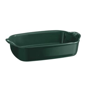 Emile Henry Cedar Dikdörtgen 19x30 cm Yeşi Fırın Kabı