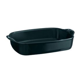 Emile Henry Cedar Dikdörtgen 23.5x36 CM Yeşil Fırın Kabı