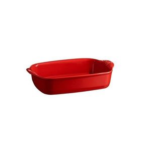 Emile Henry Dikdörtgen Kırmızı 30 cm Fırın Kabı