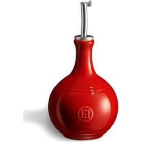 Emile Henry EH340216 400 ml Kırmızı Burgundy Kısa Yağdanlık