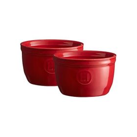 Emile Henry EH344009 EH Ramekin Kırmızı Fırın Kabı