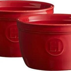 Emile Henry EH344009 EH Ramekin Kırmızı Fırın Kabı