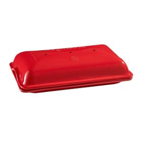 Emile Henry EH345506 EH Ekmek Baget Dikdörtgen Kırmızı Fırın Kabı