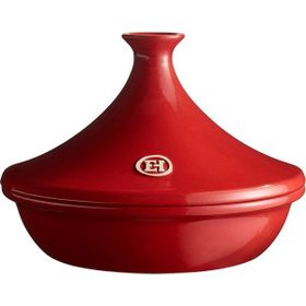 Emile Henry EH345632 32 cm 5 lt Kırmızı Burgundy Ateşe Dayanıklı Tajin