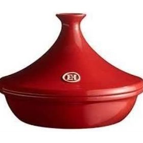 Emile Henry EH345632 32 cm 5 lt Kırmızı Burgundy Ateşe Dayanıklı Tajin