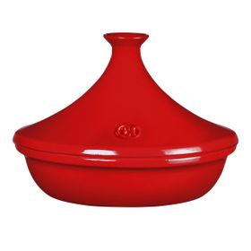 Emile Henry EH345632 32 cm 5 lt Kırmızı Burgundy Ateşe Dayanıklı Tajin