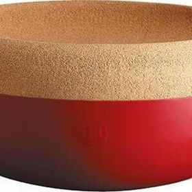 Emile Henry EH348765 Yuvarlak 9.5 lt Kırmızı Burgundy Meyve Kabı