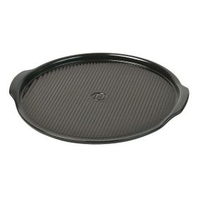 Emile Henry EH797614 Yuvarlak 40 cm Siyah Pizza/Fırın Kabı