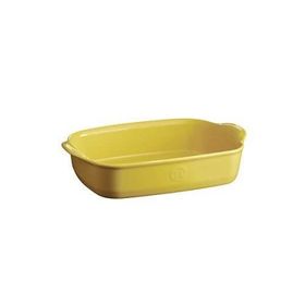 Emile Henry EH909650 EH Mat Sarı Dikdörtgen Fırın Kabı