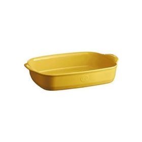 Emile Henry EH909652 Mat Sarı Dikdörtgen Fırın Kabı