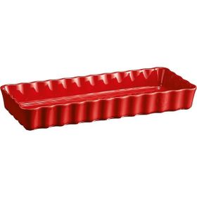 Emile Henry Kırmızı 36.5 cm Dikdörtgen Fırın Kabı