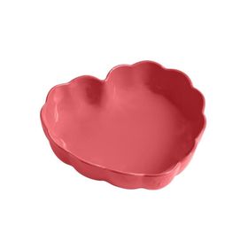 Emile Henry Madeleine EH476153 Pembe 26.5 cm Kalp Fırın Kabı