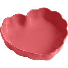 Emile Henry Madeleine EH476153 Pembe 26.5 cm Kalp Fırın Kabı