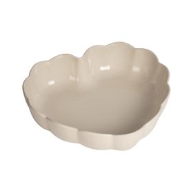 Emile Henry Madeleine Kalp Ekru 6.5x24.5x26.5 cm Fırın Kabı