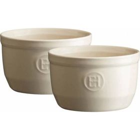 Emile Henry Ramekin 6 cm Ekru Fırın Kabı