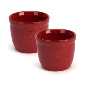 Emile Henry Ramekin Burgundy 8 cm Kırmızı Fırın Kabı