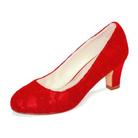 Emily Bridal 1505-1-CB35 Stiletto Pembe Kadın Ayakkabı