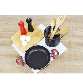 Eminox 18 cm Çift Kulplu Granit Sahan Tava