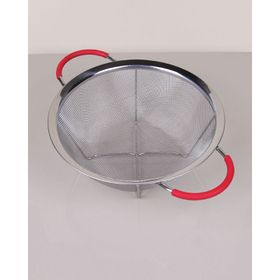 Eminox 25 Cm Silikon Kulp Metal Süzgeç