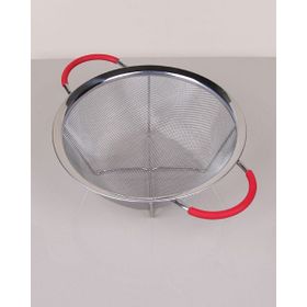 Eminox 25 Cm Silikon Kulp Metal Süzgeç