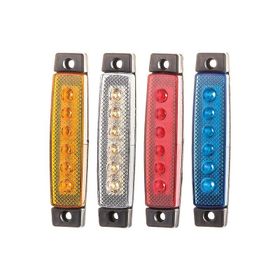 Emir 52-S Sarı 12/24 V 6 Led'li Parmak Lamba