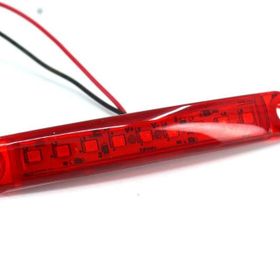 Emir 53-K Kırmızı 12/24 V 9 Led'li Parmak Lamba