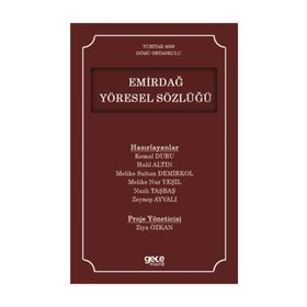 Emirdağ Yöresel Sözlüğü - Ziya Özkan