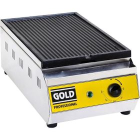 EmirPro Döküm Elektrikli 30 cm Köfte Hamburger Pişirme Izgara