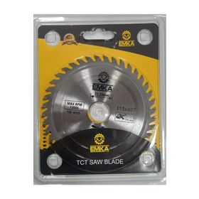Emka 115 mm 40 Diş Ahşep Kesme Sunta Testeresi