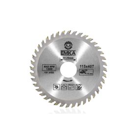 Emka 115 mm 40 Diş Ahşep Kesme Sunta Testeresi