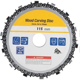 Emka Ahşap Oyma Diski Zincirli Testere 115 x 22 mm