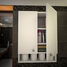 Emkawood Cabi Çok Amaçlı Banyo Dolabı