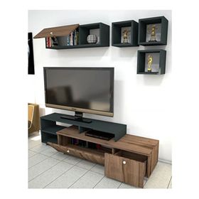 Emkawood Mirka Kahverengi Tv Ünitesi