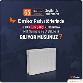 Emko DK22 300x1400 Panel Radyatör