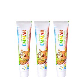 Emmak Çilek Aromalı 2x75 ml Çocuk Diş Macunu