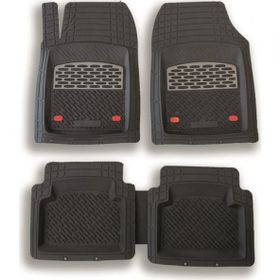 EMN 987 Audi A4 01-05 Kauçuk Kuzey Gri Oto Paspas