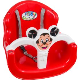 Emniyet Kemerli Korumalıklı İpli Bebek Salıncağı