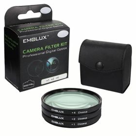 Emolux 58 mm HD Macro Close Up Filtre Kit
