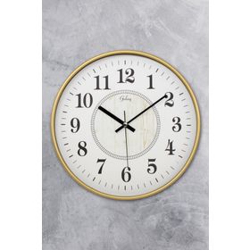 Emores 30 cm Gerçek Cam Sessiz Mekanizma Duvar Saati