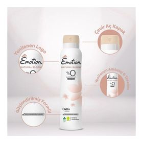 Emotion 2x150 ML Natural Bloom Deodorant