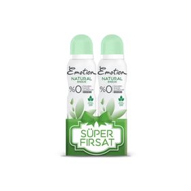 Emotion 2x150 ML Natural Breeze Deodorant
