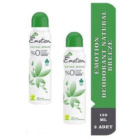 Emotion 2x150 ML Natural Breeze Deodorant