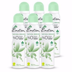 Emotion 6x150 ml Natural Breeze Deodorant