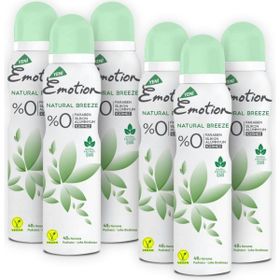 Emotion 6x150 ml Natural Breeze Deodorant