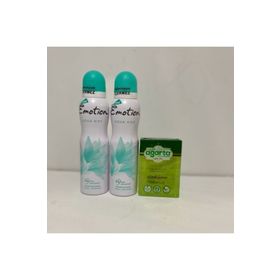 Emotion Aqua Kiss 2x150 ml Kadın Sprey Deodorant