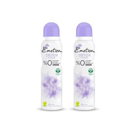 Emotion Detox Floral 2x150 ml Kadın Sprey Deodorant
