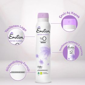 Emotion Detox Floral 6x200 ml Kadın Sprey Deodorant