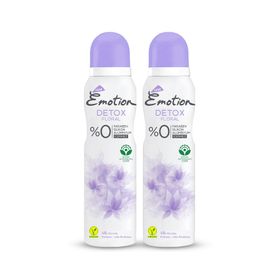 Emotion Floral Detox 2x150 ml Kadın Deodorant